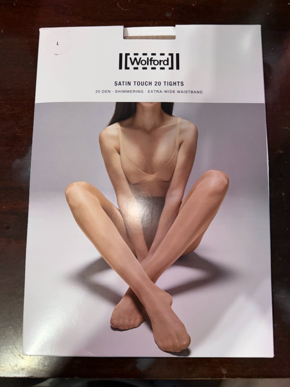 Wolford Satin Touch 20 Cosmetic Large - new